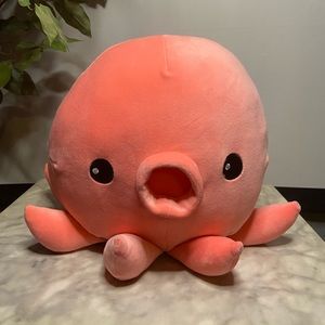 11" Mochipuni Pink Octopus Plush Pink